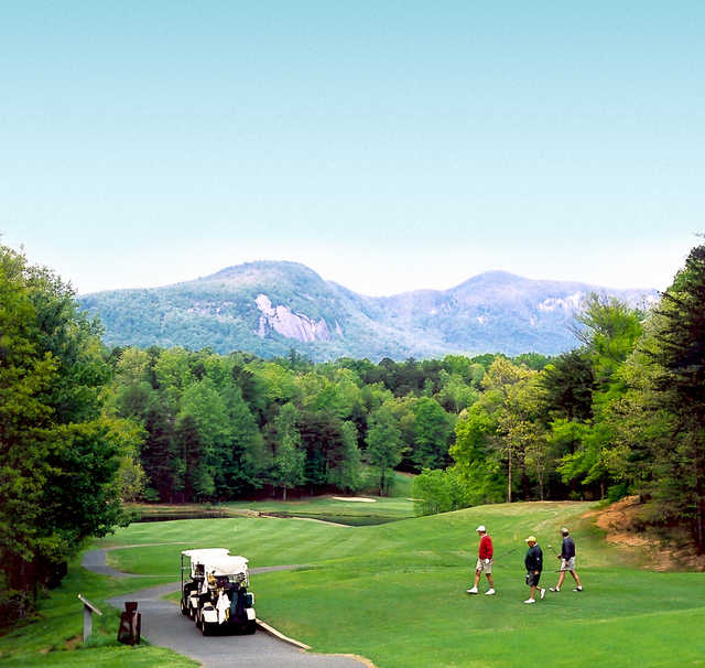 Apple Valley Course at Rumbling Bald Resort on Lake Lure in Lake Lure