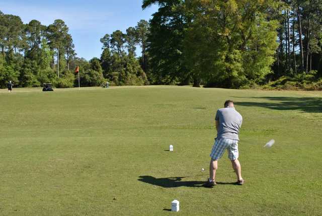 Scarlet at Paradise Point Golf Course in Camp Lejeune Scarlet at Paradise Point Golf Course in Camp Lejeune