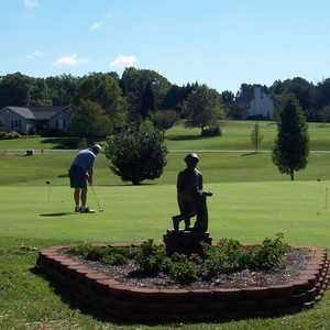 Plantation GC: putting green