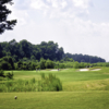 A view from a tee at Belmont Lake Golf Club.
