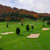 A fall day view from Kenmure Golf Club.