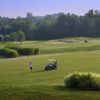 A view of a fairway from Rocky River Golf Club At Concord.
