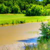 A view over the water from Salem Glen Country Club.