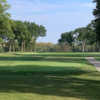 A view of a tee at Methodist College Golf Club.