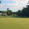 A sunny day view of hole #12 at Jackson Course from Rock Barn Golf and Spa.