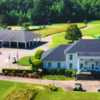 View of the clubhouse at Riverwood Golf Club.