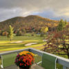 A view from Mount Mitchell Golf Club.