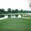 A view from a tee at Lake Winds Golf Course