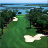 A view from the 18th hole at Lockwood Folly Country Club