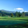 View of Mt. Pisgah from #14 Green at Springdale Country Club