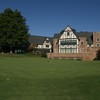 A view of Sedgefield Country Club clubhouse