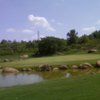 A view of a green at Harry L. Jones Sr. Golf Course