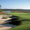 A view of hole #8 at Rivers Edge Golf Club