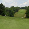 A view of a green at Cleghorn Golf & Sports Club.