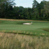 A view of a hole protected by sand traps at Carolina Golf Club.