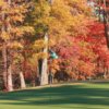 A fall view of a hole at Tradition Golf Club