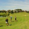 A view from a fairway at Ballantyne Country Club