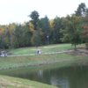 A view over the water from Twin Lakes Golf Course