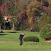 A view from a tee at Asheville Golf Course