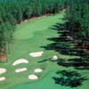 Overview of the 1st green at National Golf Club