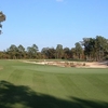View of the hole #4 behind the green complex at Tobacco Road Golf Club
