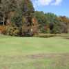 A fall view of a hole at Hemlock Golf Course