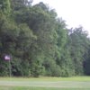 A view of a hole at Riegelwood Country Club