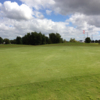 A view of a green from The Golf Club at Eagle Creek