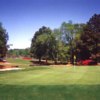 A view of a green at Willow Springs Country Club