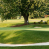 A view of a hole at Hendersonville Country Club