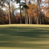 A fall view of a green at Duplin Country Club