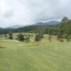 A view from a tee at Lake Lure Golf Course