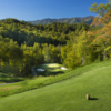 A from the 3rd tee at Balsam Mountain Preserve