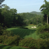 A view of a green at Headwaters Golf Club (Harrison Hepner)