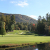 A view over the water from Wade Hampton Golf Course