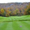 A splendid fall day view from a tee at Wildcat Cliffs Country Club