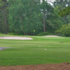 A view of a tee at Kinston Country Club