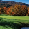 A view of a hole at Lake Toxaway Country Club