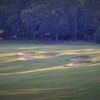 A view of a collection of bunkers from Umstead Pines Golf & Swim Club at Willowhaven