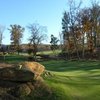 A view of green #13 at Tot Hill Farm Golf Club