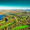 Aerial view from Connestee Falls Golf Course