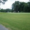 A view of green #7 at Pine Hollow Golf Course