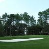 A view of the1st hole protected by bunkers at Westport Golf Course