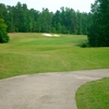 A view of green #18 at Falls Village Golf Course