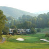 A view of the clubhouse at Chestnut Mountain Golf Club.