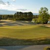 A view of the putting green at River Ridge Golf Club