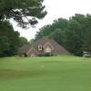 A view of the 1st green at Wildwood Green Golf Course