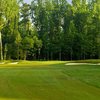 A view of green #1 at The Golf Club at Rocky Mount