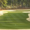 A view of green #11 at Hyland Golf Club