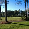 A view of the putting green on the way to hole #1 at Sandpiper Bay Golf & Country Club - Piper Nine